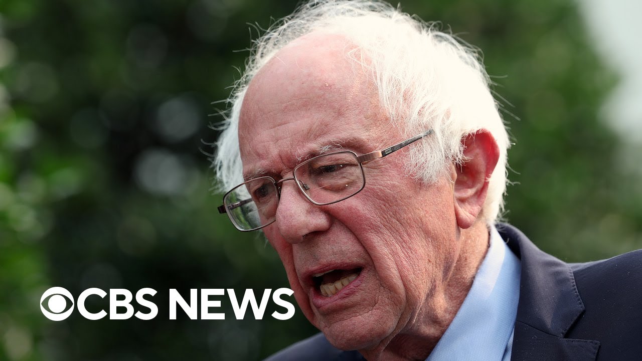 Sen. Bernie Sanders says Israel is 