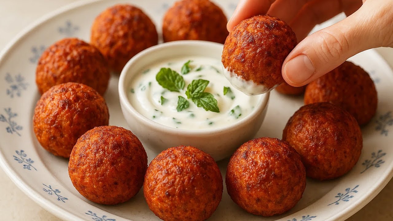 These Baked Lentil Balls are high in protein! A healthy lentil recipe!