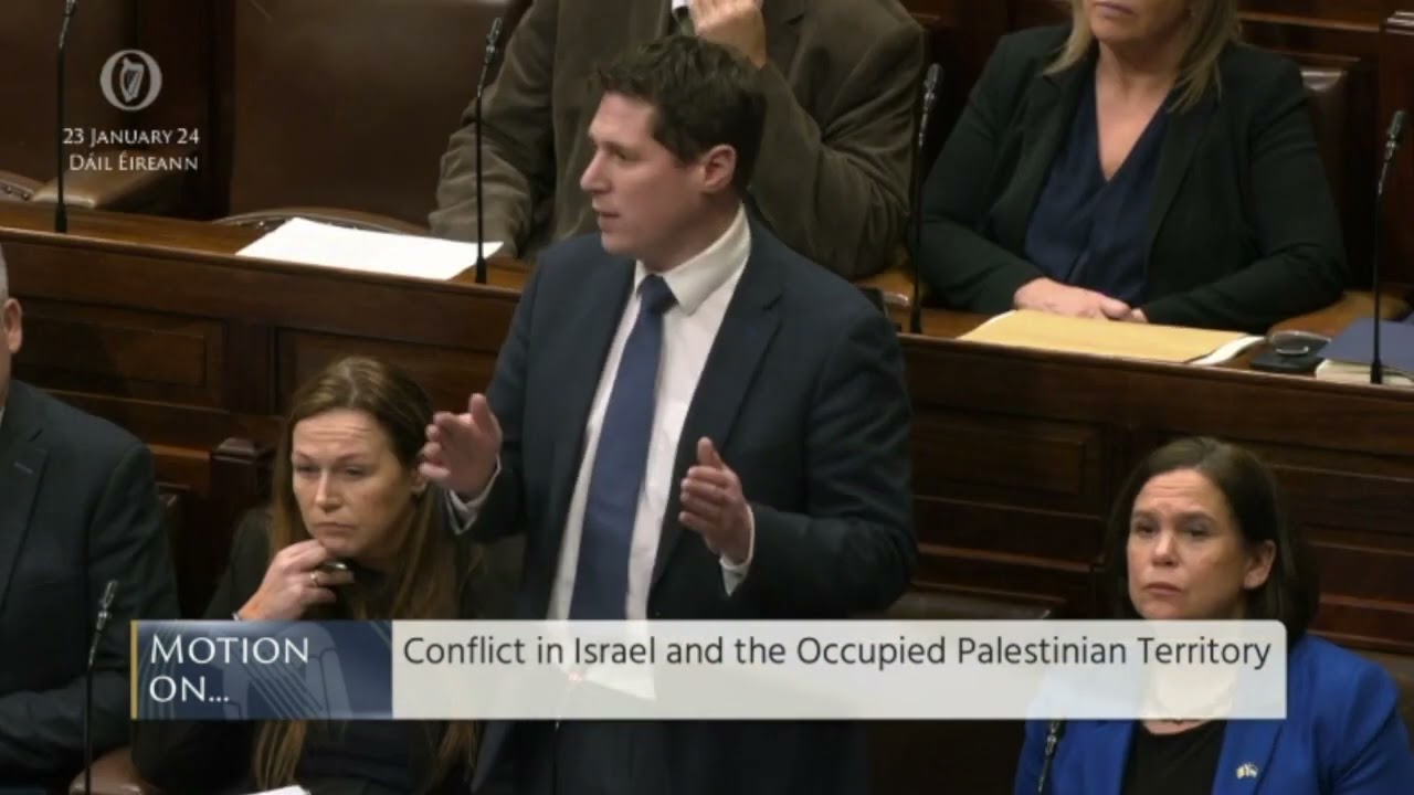 How many more Palestinians have to be murdered by Israel before we take action? – Matt Carthy TD