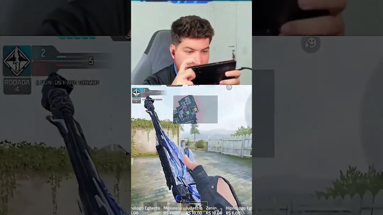 LUCASZIN ENSINA PIXEL IN&Eacute;DITO EM STANDOFF (COD MOBILE)