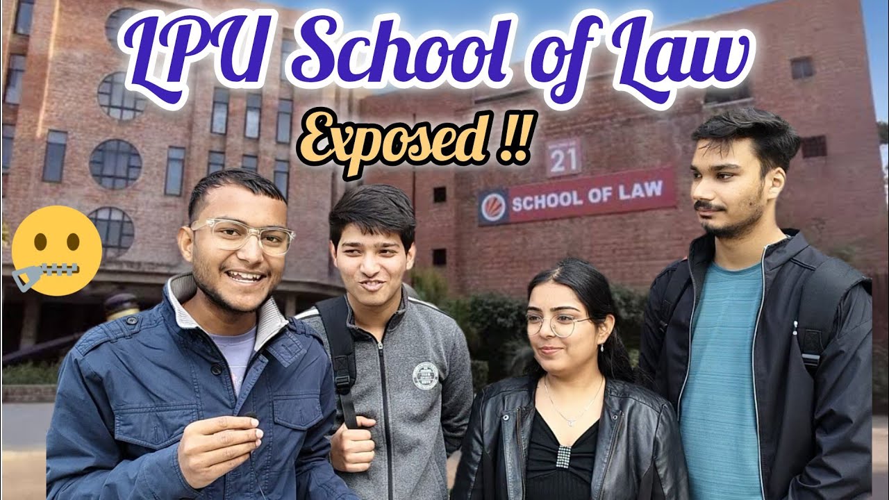 LPU School of Law Exposed! | Honest Review by Law students | Lovely Professional University