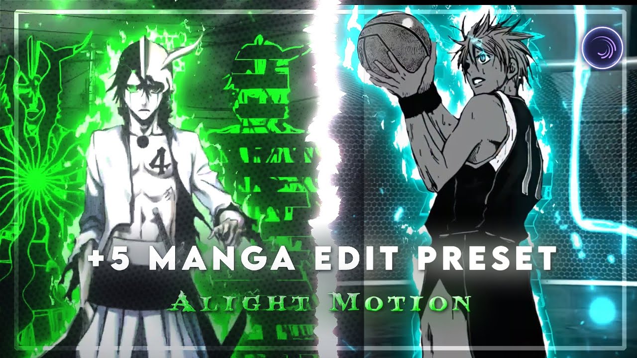Top 5 trending manga preset/XML | By RisenEdits