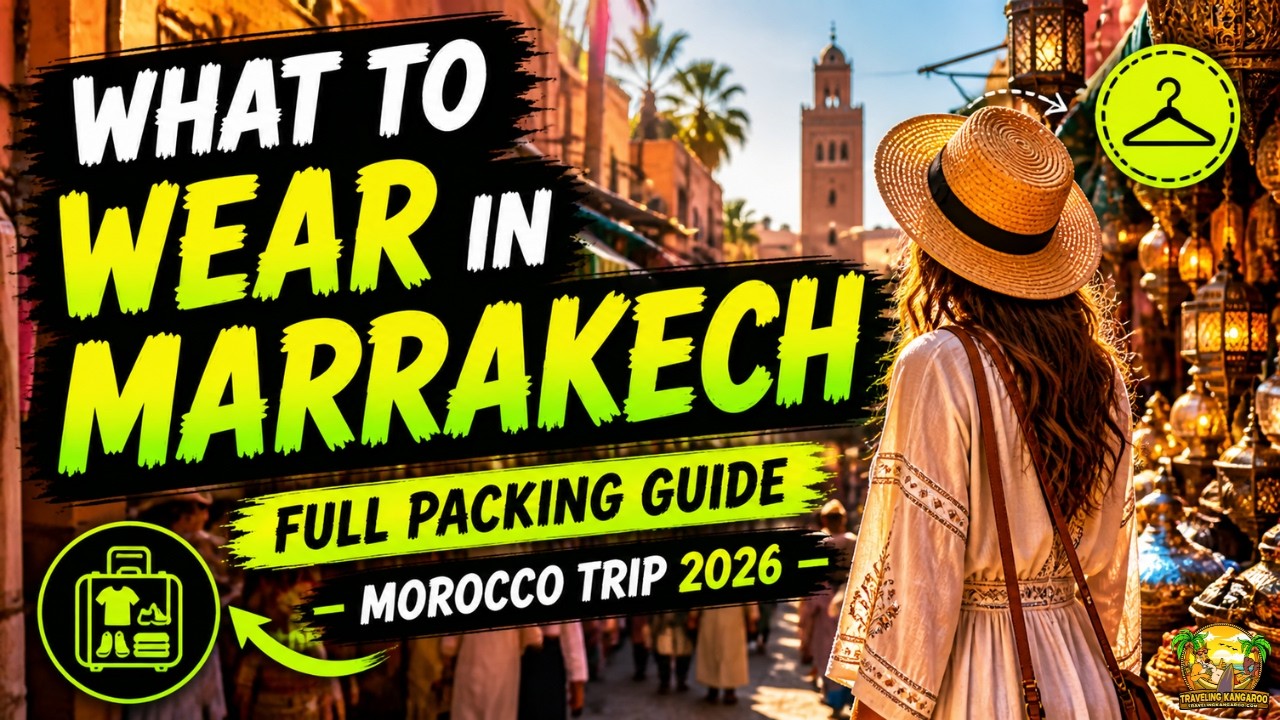 WHAT TO WEAR IN MARRAKECH: FULL PACKING GUIDE FOR YOUR MOROCCO TRIP 2026 🧳👗