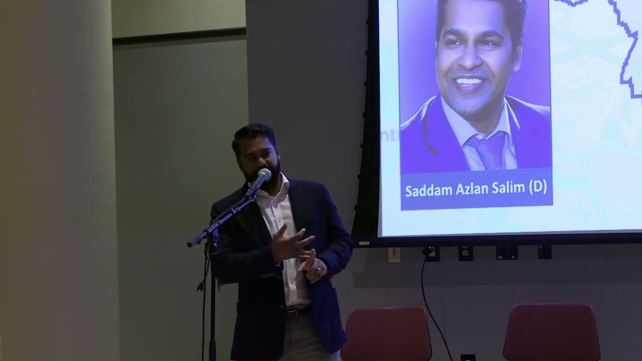 Saddam Salim VA Senate 37 - Townhall Highlights