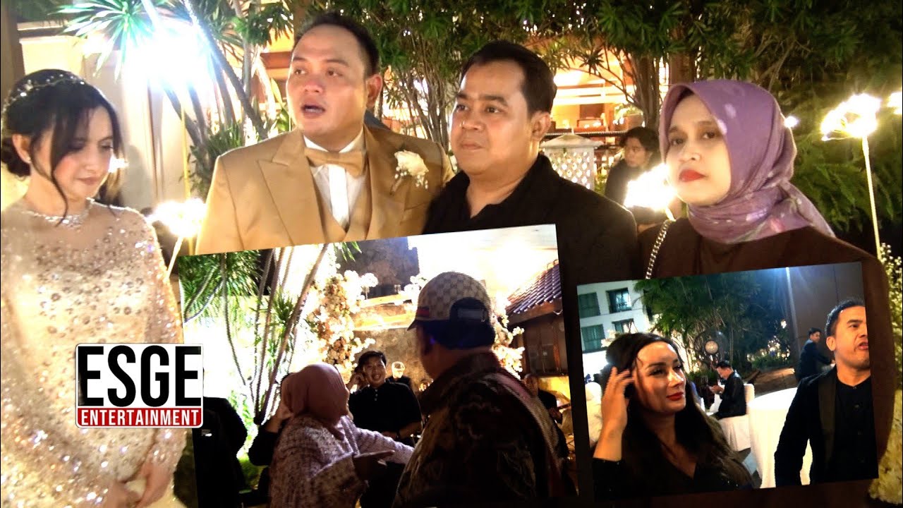 AYAH BILLY SYAHPUTRA & ALM OLGA IKUT REBUTAN BUNGA PENGANTIN|| PERNIKAHAN SIGIT NUGROHO & AYA