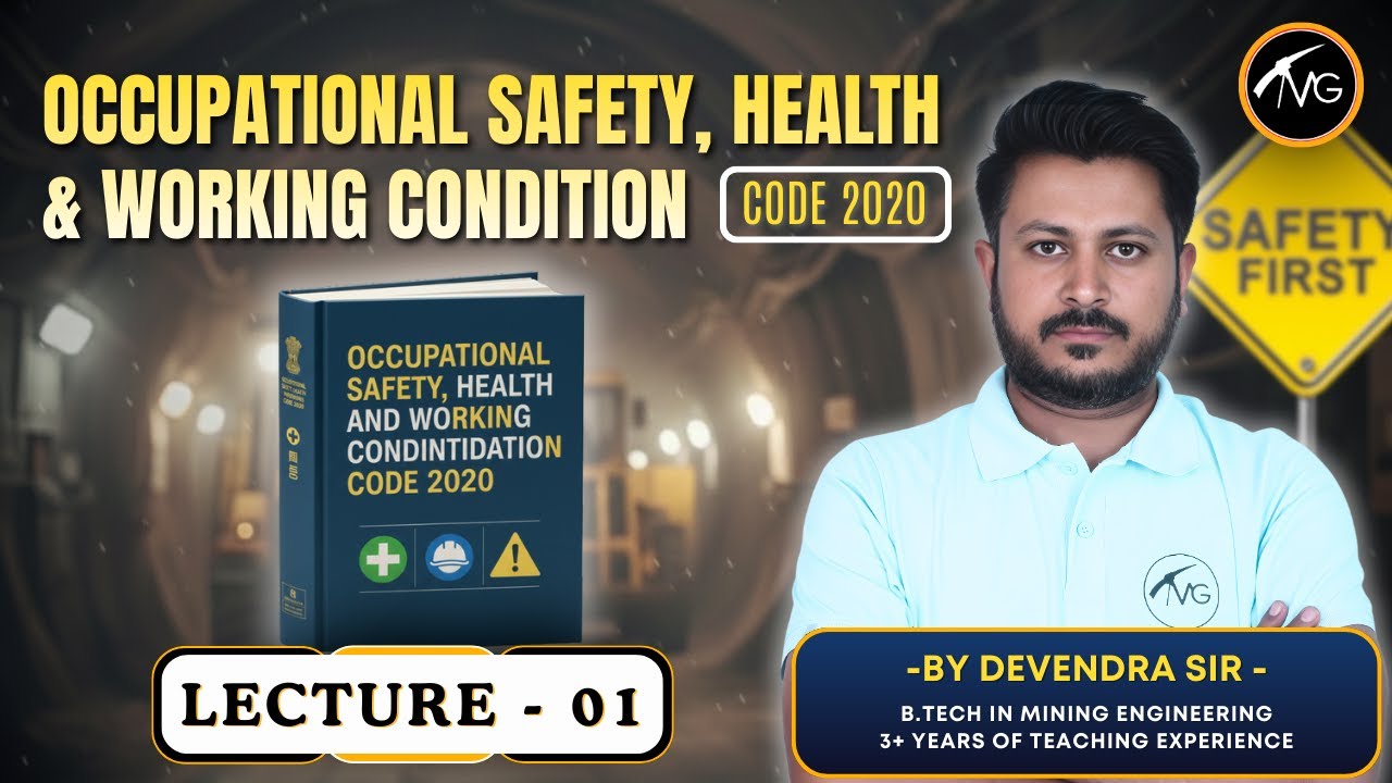 Occupational Safety, Health & Working Condition OSH & WC 2020| Full Explanation | Lecture 01