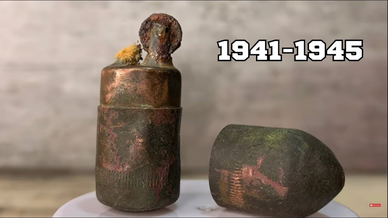 Восстановление Уникальной бензиновой зажигалки, времен Второй мировой войны.