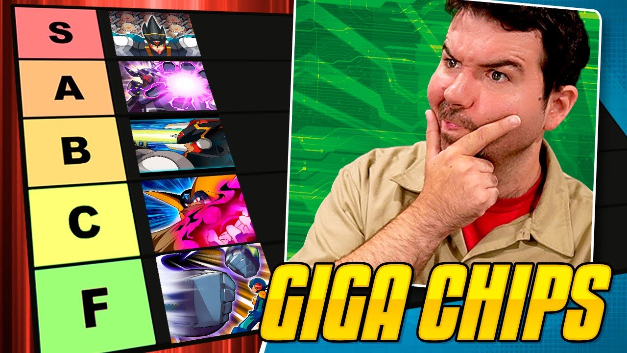 Giga chips -- Does STRONGEST mean BEST? (Mega Man BN6 Rank Tier List)