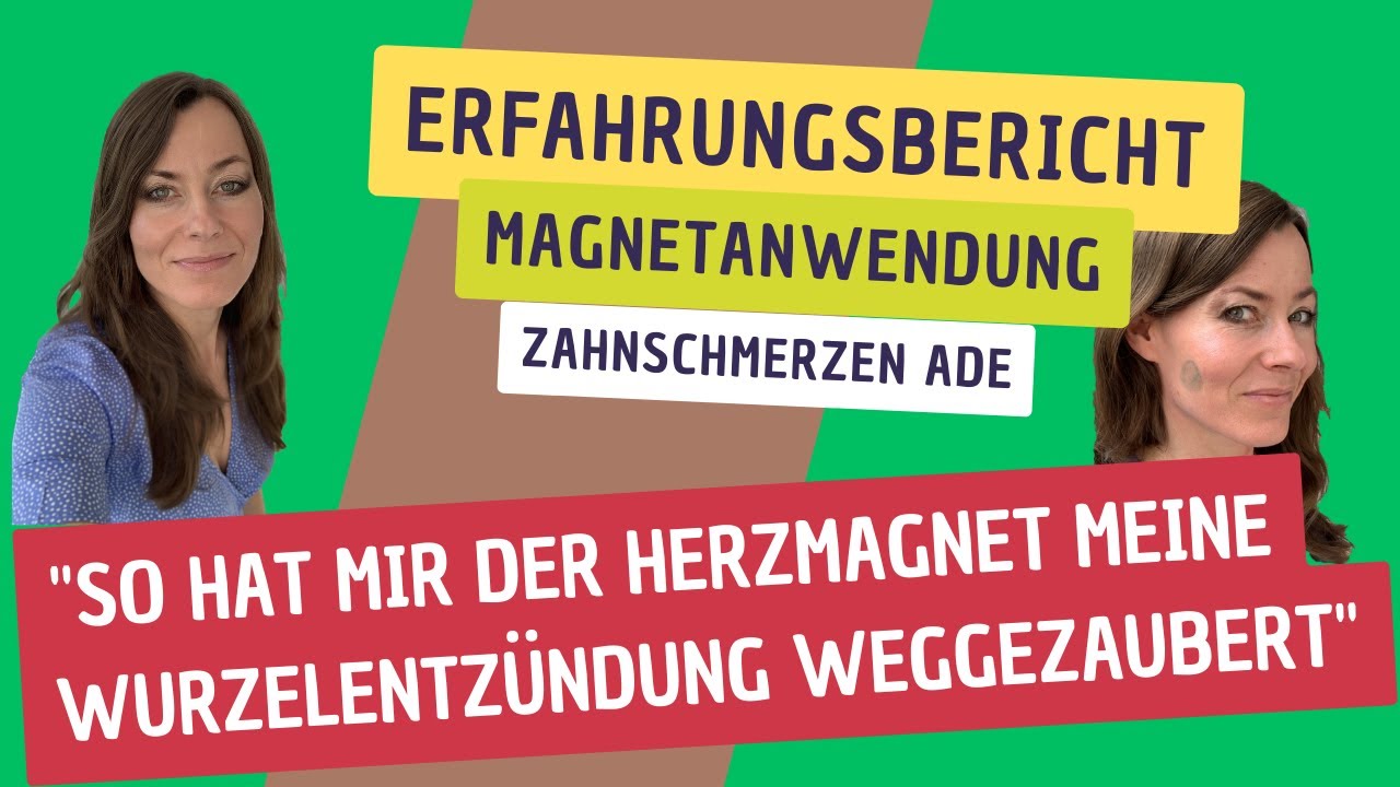 Zahnschmerzen: Wie ich die Wurzelentz&uuml;ndung geheilt habe | Erfahrung ENERGETIX Claudia Sehr