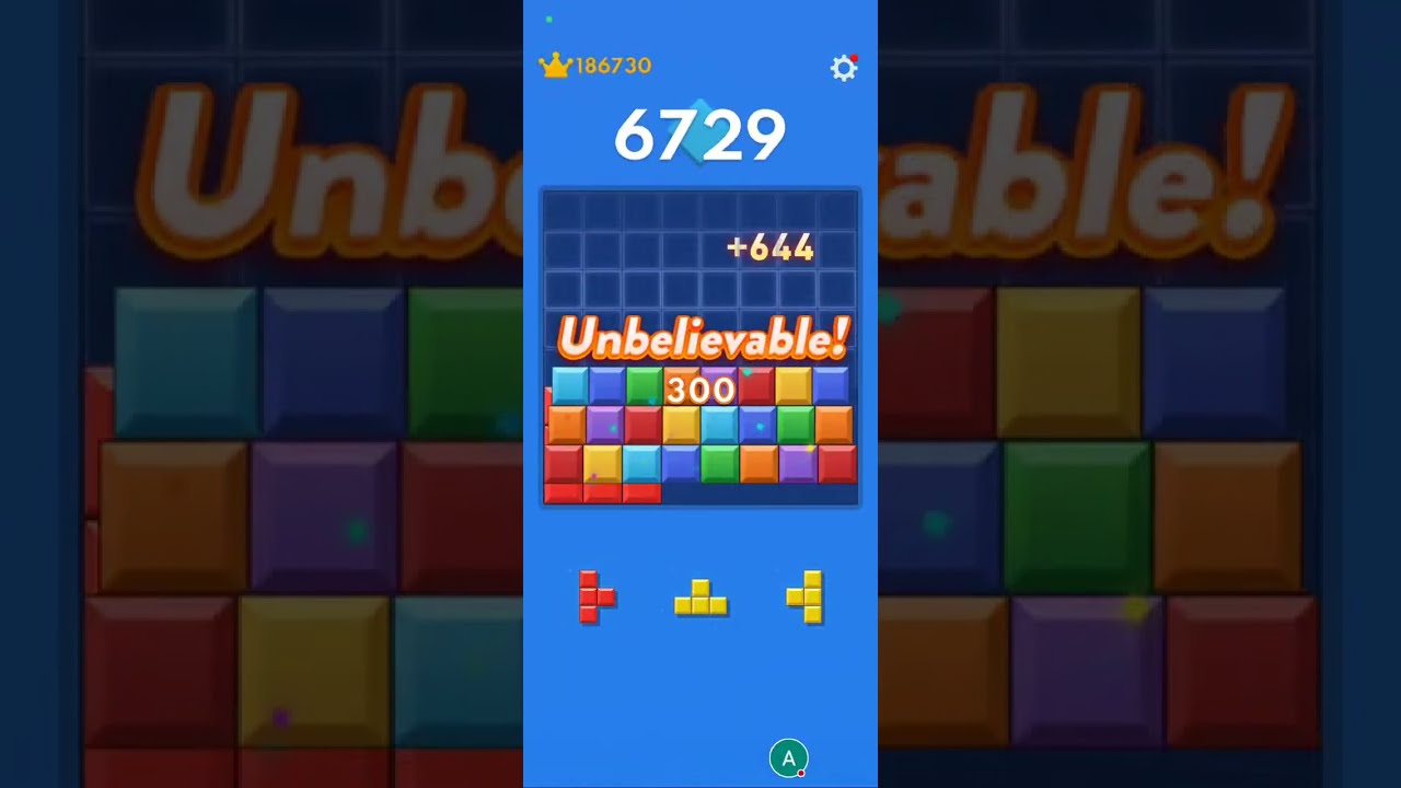 Aksa Gemi sedang live Block blast!
