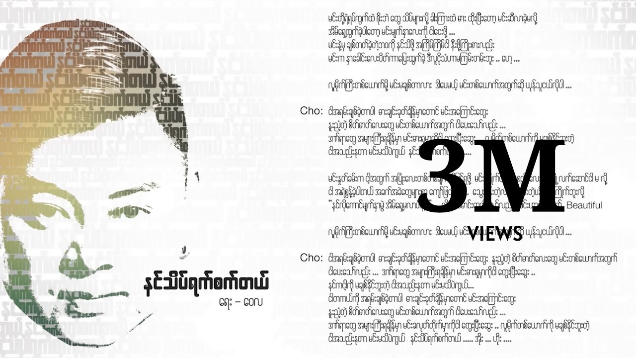 ဝေလ - နင်သိပ်ရက်စက်တယ် (Lyrics) | Nin Theit Yat Sat Tl - Wai La