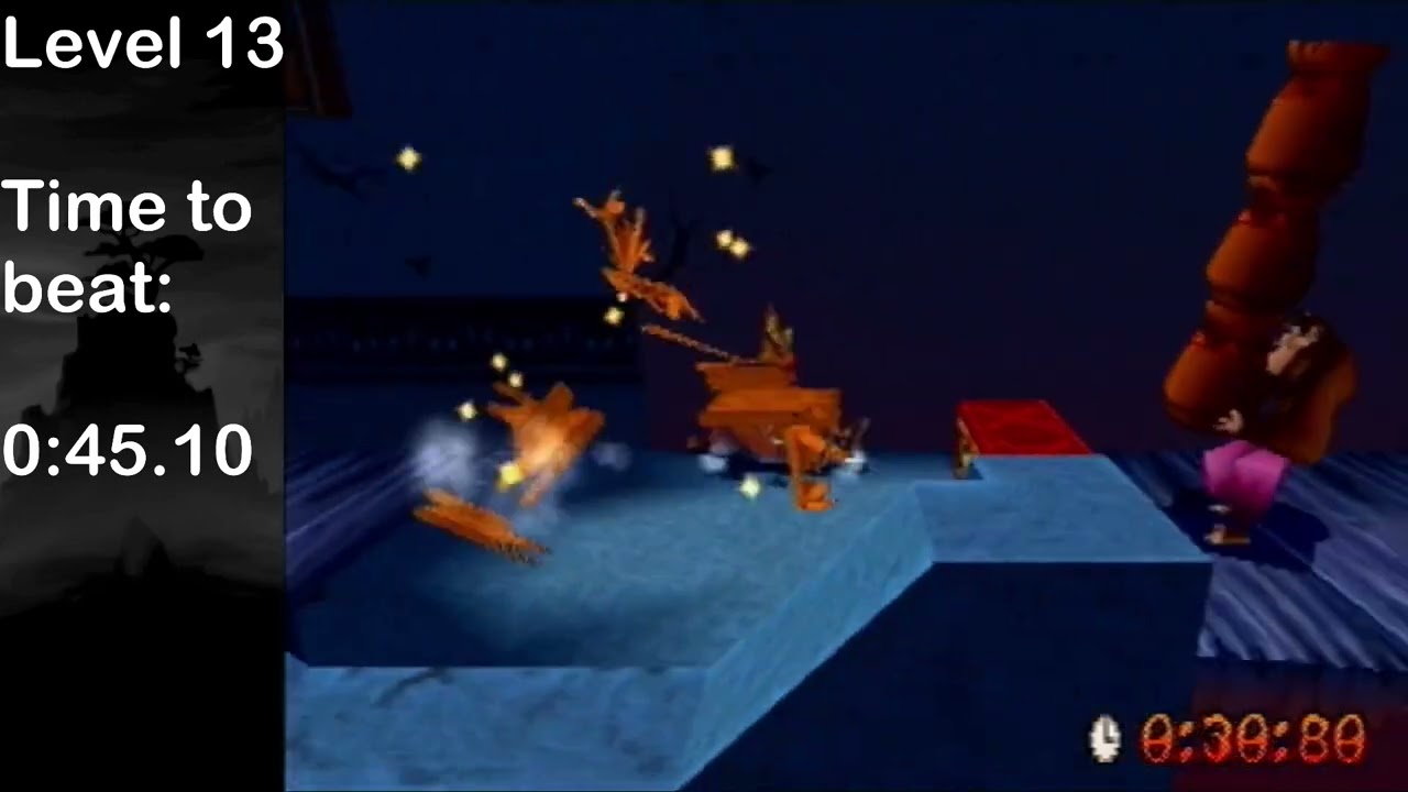 Crash 3 - Beating Developer Times without speed shoes and with little effort (viewer request)