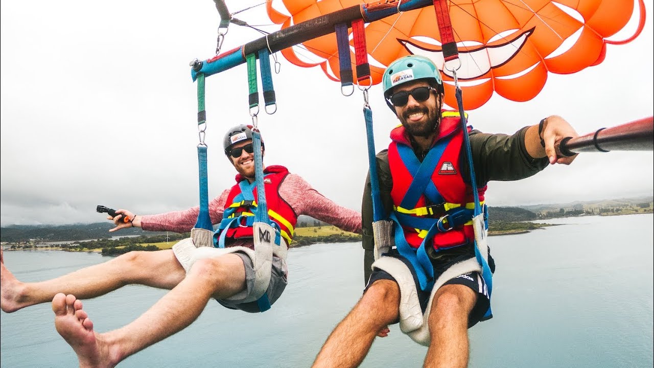 PARASAILING above the Bay of Islands | REBELZ LOG 41