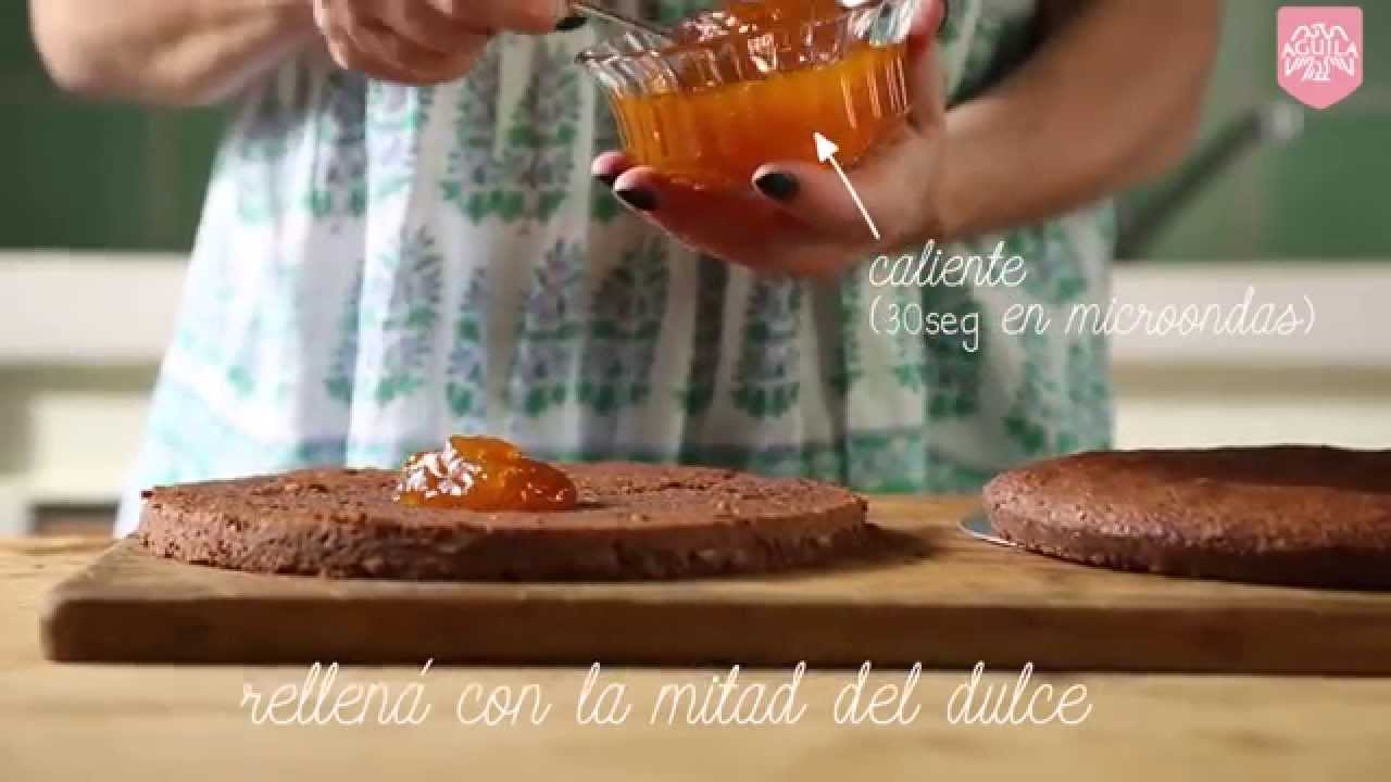 TORTA SACHER 🍫 💯 | Recetas Chocolate Aguila