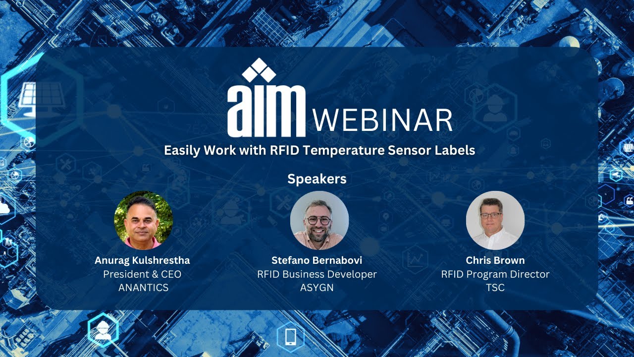 Easily Work with RFID Temperature Sensor Labels Webinar