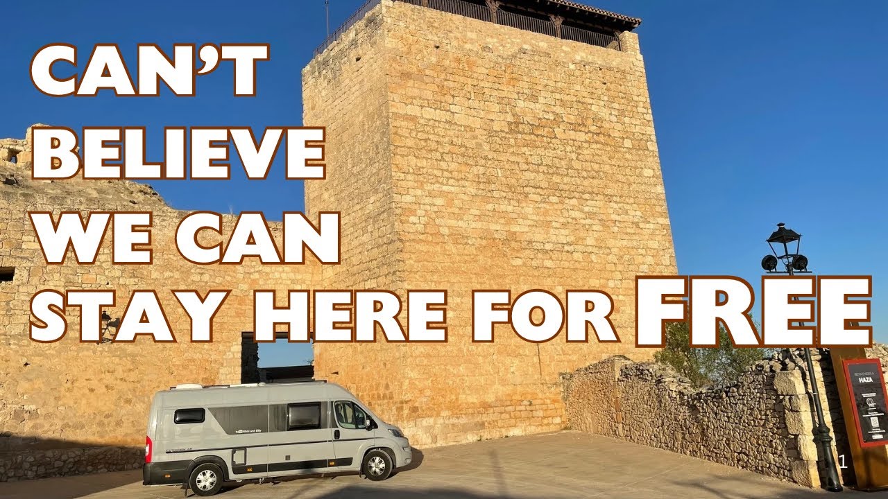 STUNNING Spanish FREE park up - Spain roadtrip - Castillo de Haza