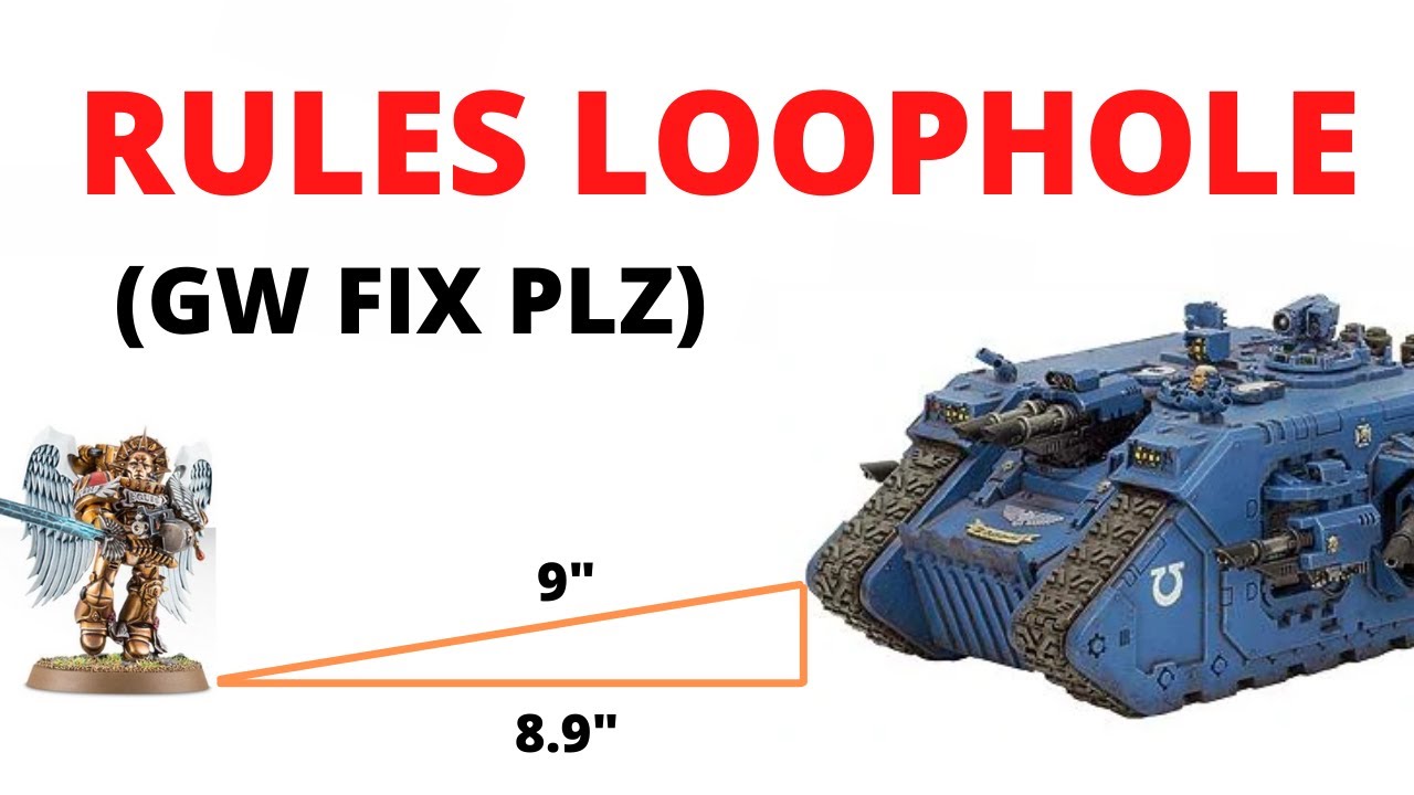 A Silly Rules Loophole and what it means... Deep Strike Charges Easier vs Vehicles