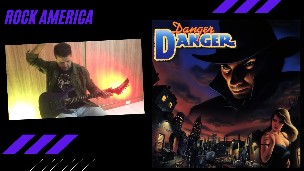 Danger Danger - Rock America (EXCLUSIVE FULL GUITAR COVER! )