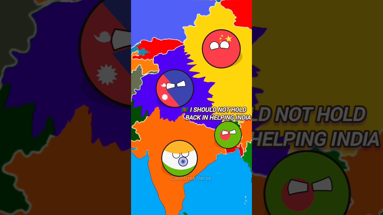 Other Countries Helping India 😱| Countryballs in Hindi P1 #shorts #countryballs