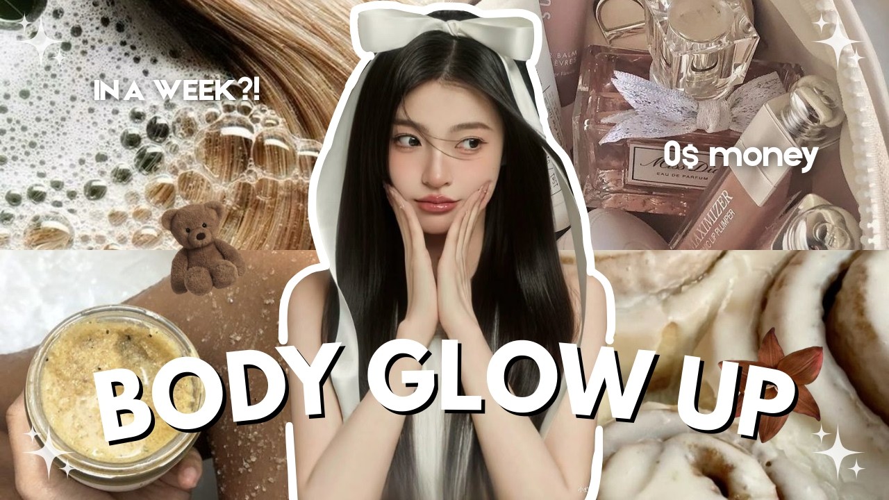 The Body Glow Up SECRETS Nobody Taught You… ( no money + fast results!! )