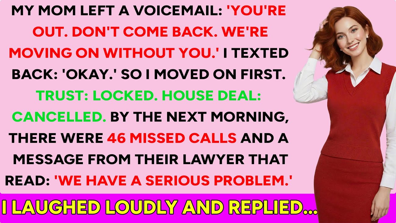 My Mom Left A Voicemail “Don’t Come Back”!By Morning, 46 Missed Calls and They Begged Me Comeback...