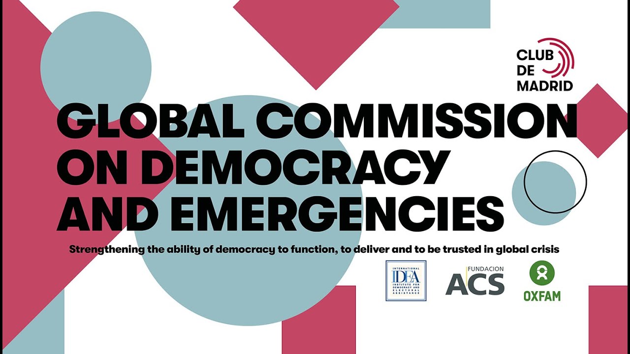 Yves Leterme presents Global Commission on Democracy and Emergencies | Club de Madrid