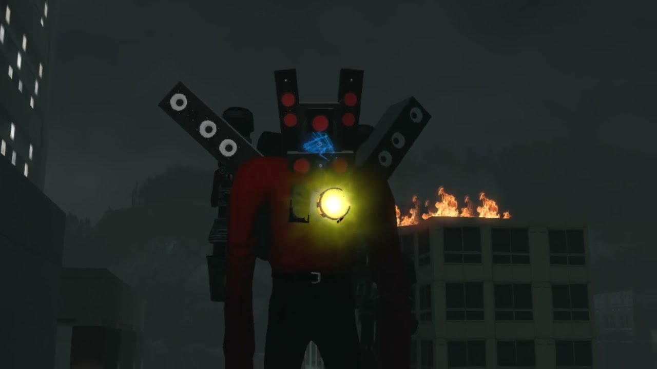 What If TV Man Races Has Come In Skibidi Toilet Episode 33?