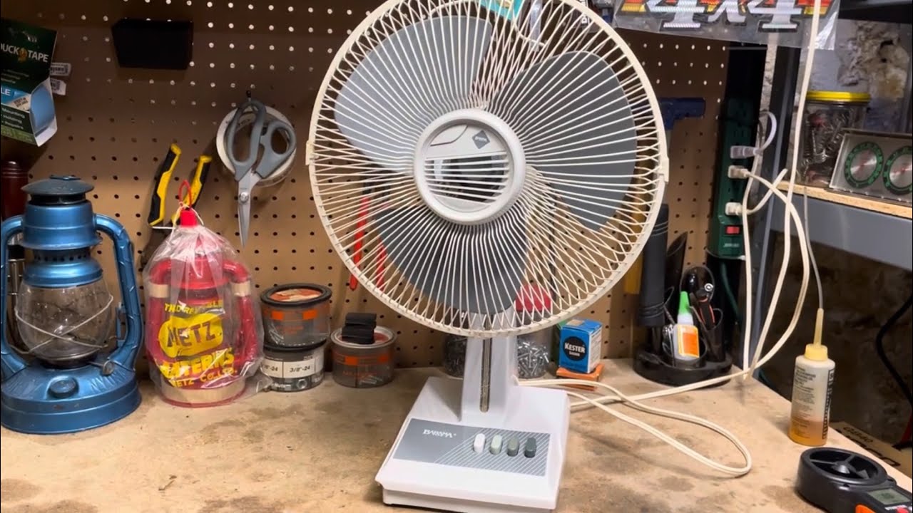 Bahama Fans/SMC 12” Desk Fan (1988)