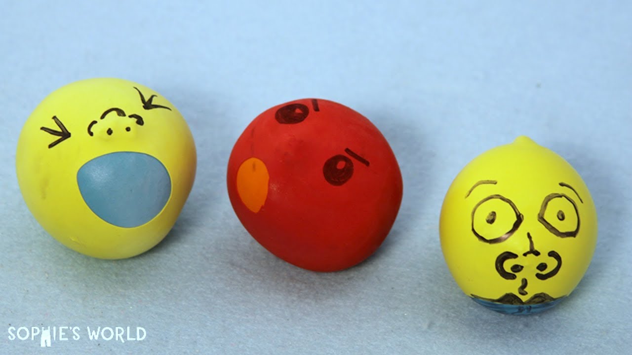 How to Make a Sand Filled Stress Ball | Sophie's World