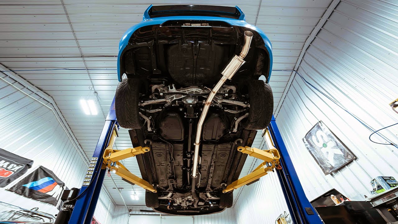 Installing Perfect Exhaust on the 700WHP Evo 8!