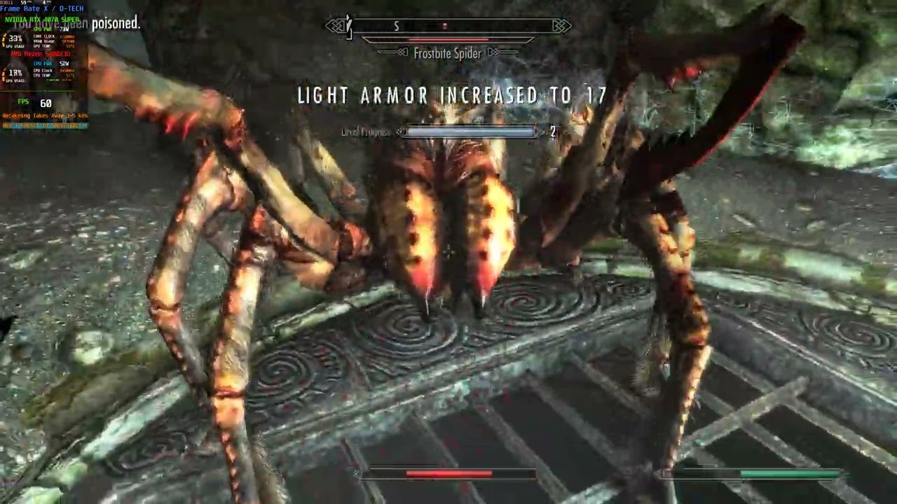 Skyrim Special Edition - 8K 60FPS PC Gameplay at Max Settings on the Nvidia RTX 4070 SUPER