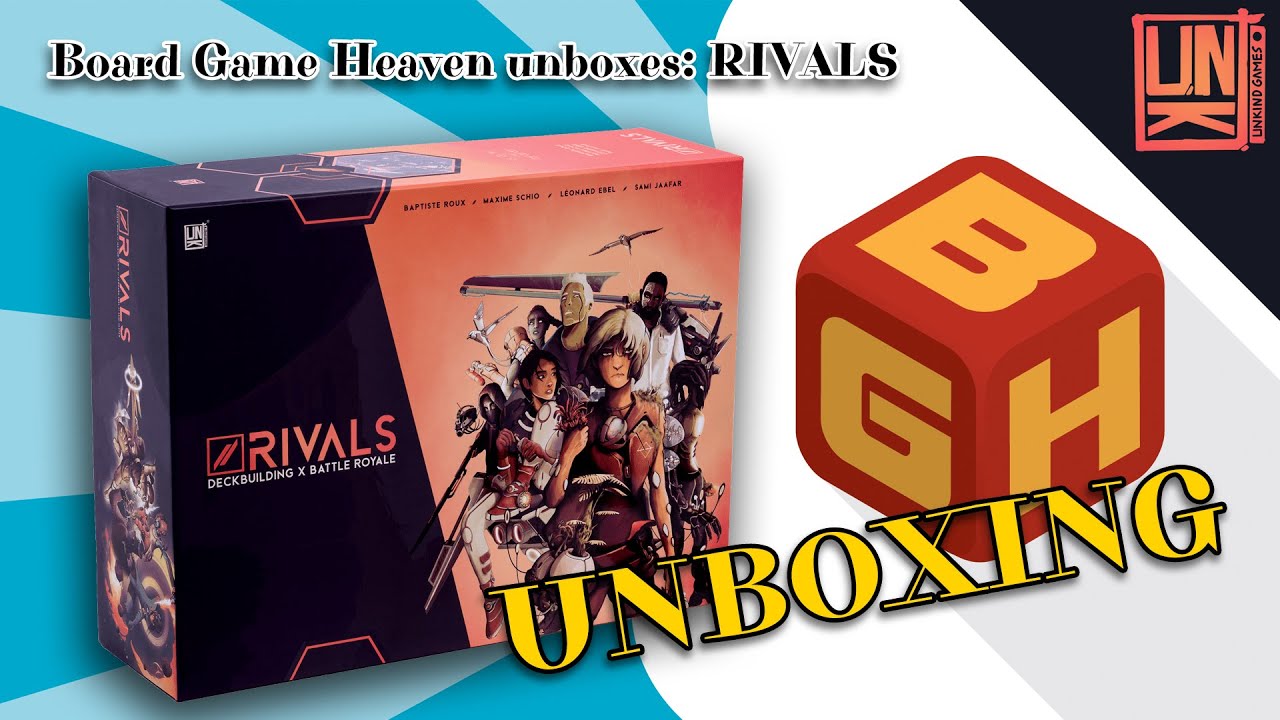 Распаковка настольной игры Board Game Heaven, выпуск 248: RIVALS (Unkind Games)