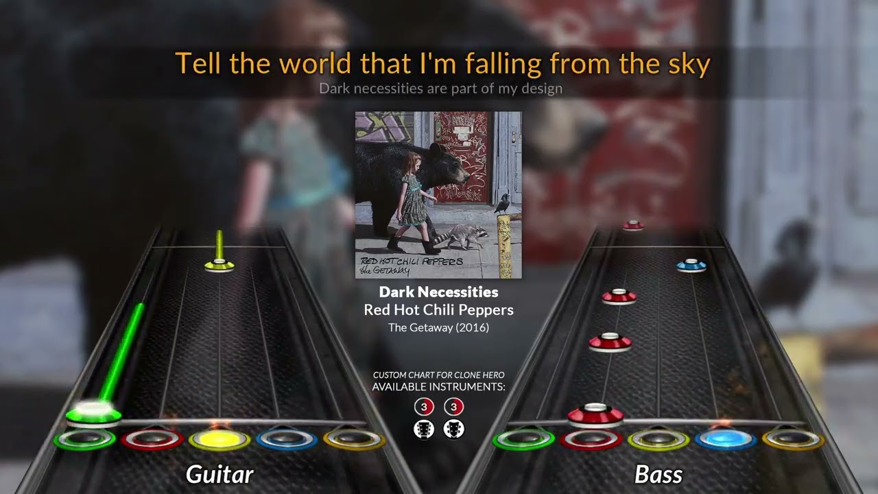 Red Hot Chili Peppers - Dark Necessities (Clone Hero Chart)
