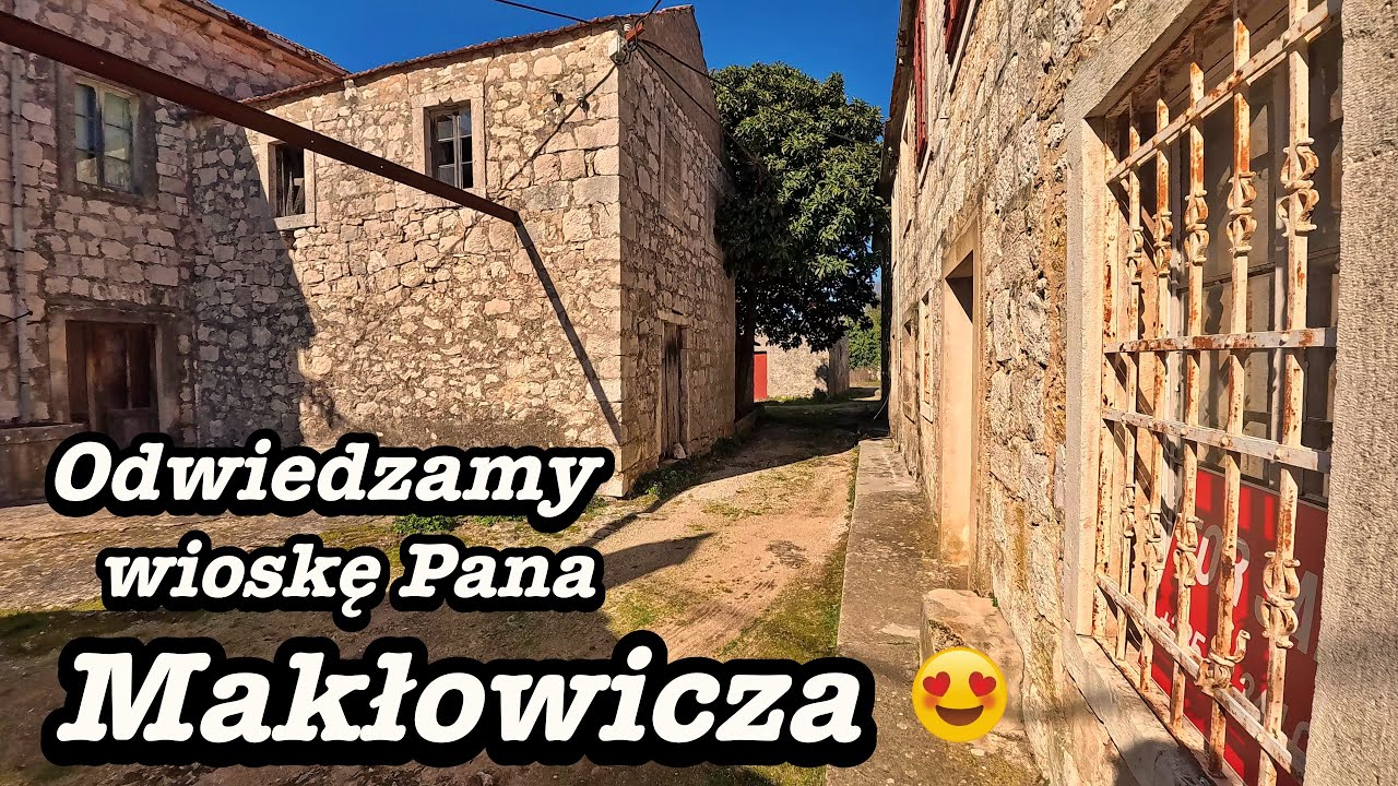 Pan Robert Makłowicz i jego wioska na Półwyspie Peleiśac.