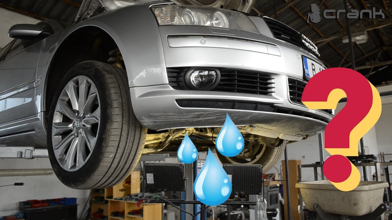 Weirdest Coolant Leak Ever Audi V8