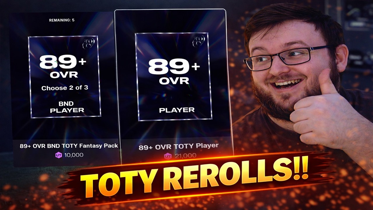 TOTY REROLLS........................|   MADDEN 26 ULTIMATE TEAM