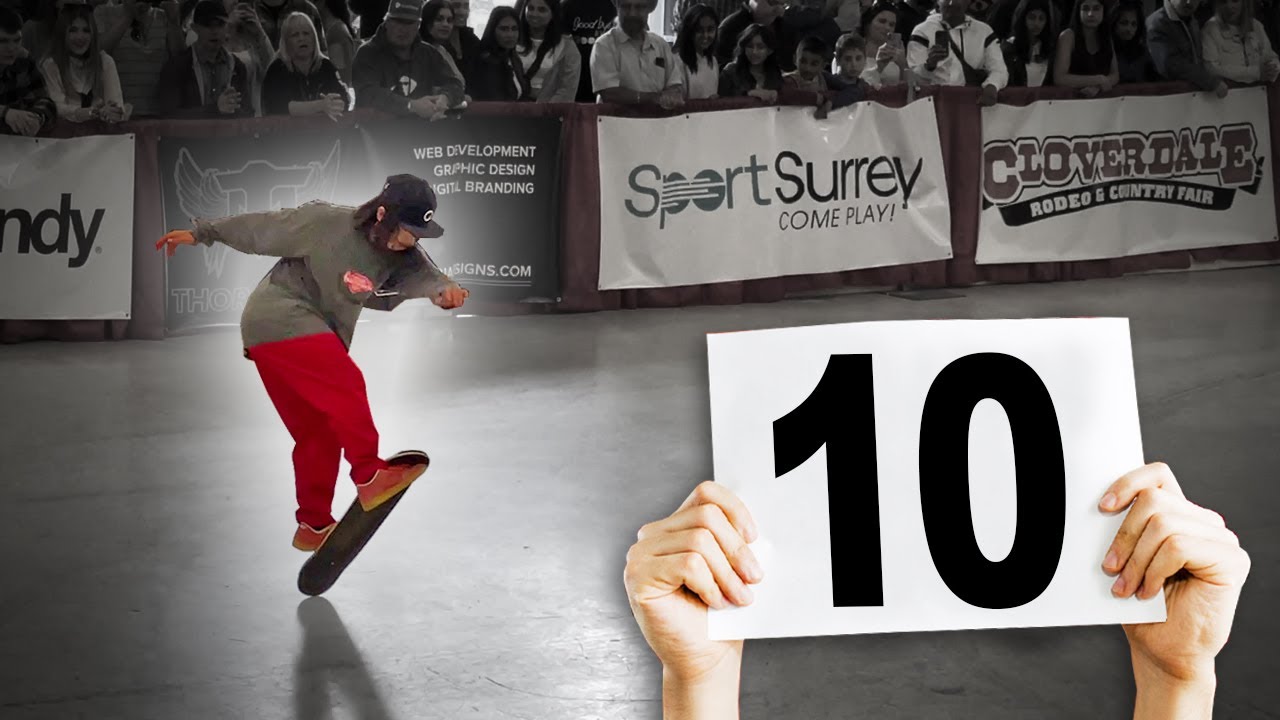 Freestyle Skateboarding World Champion Perfect Run (2023)