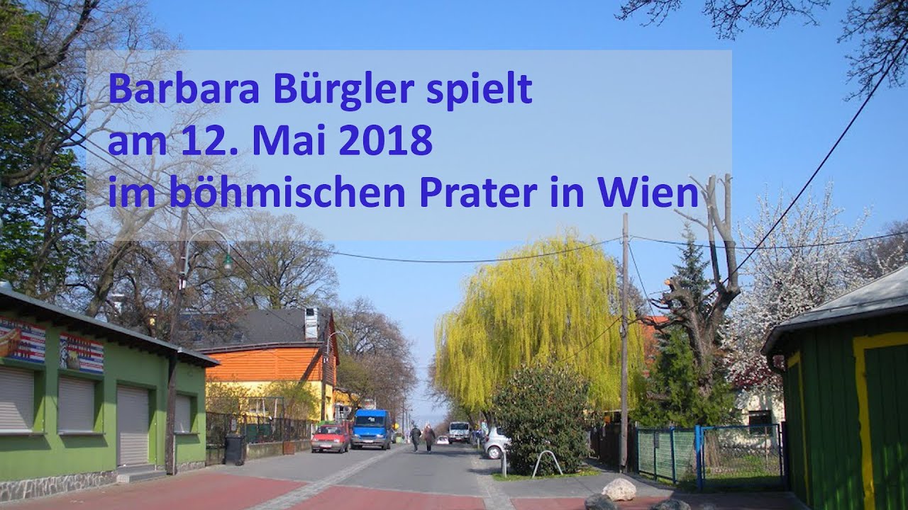 Barbara B&uuml;rgler im b&ouml;hmischen Prater 2018