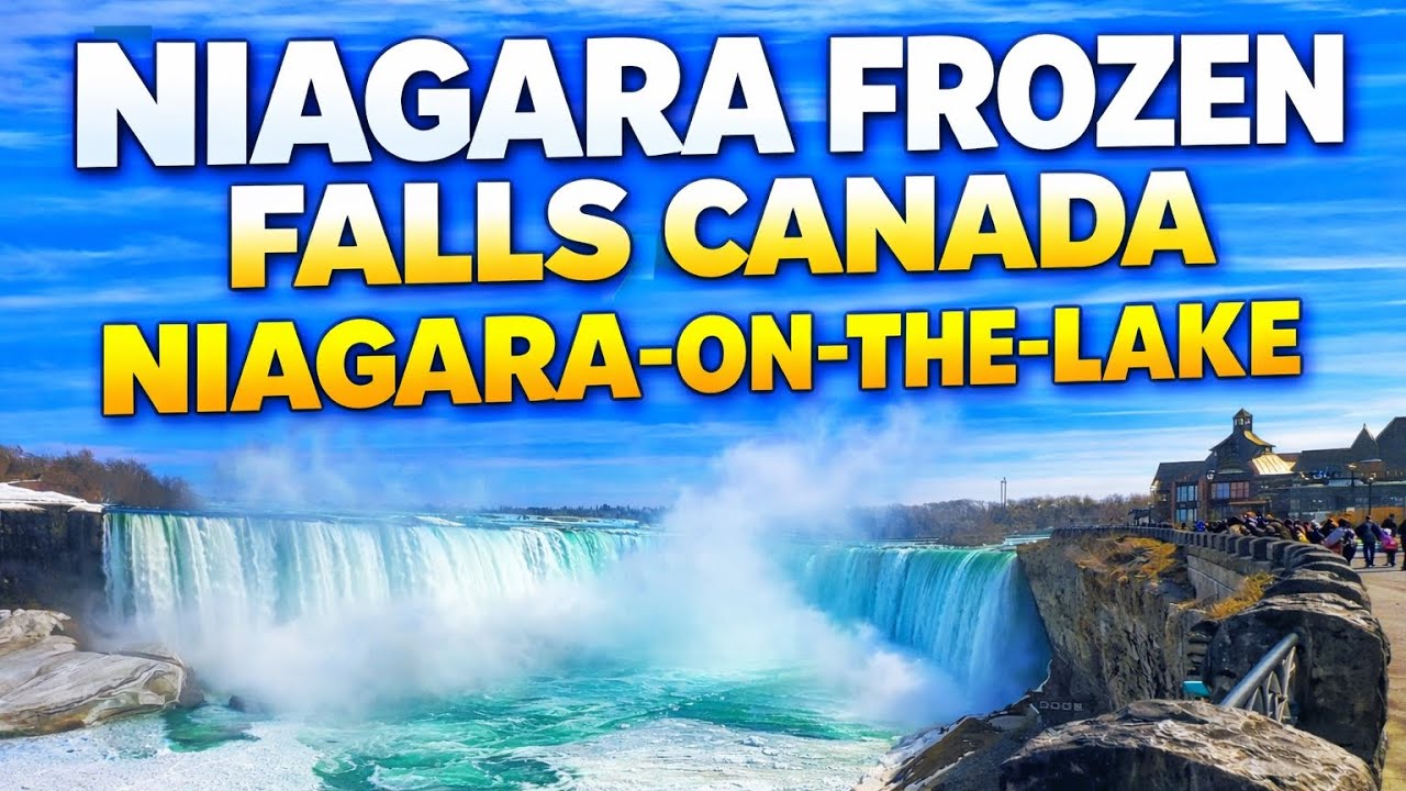 Niagara’s Frozen Beauty | Icy Falls and Snowy Streets in Niagara-on-the-Lake
