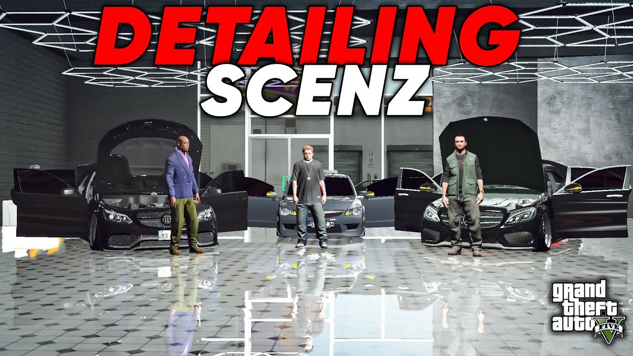 JIMMY,FAZI & TAYA ABU DROPPED CARS AT DETAILING CENTER | DR SAAB ANGRY | GTA 5 | Real Life Mods #614