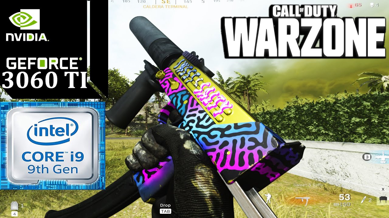 Warzone Pacific Caldera Season 3 RTX 3060 Ti I9-9900 KF 1080p Ultra Setting 2022.04.29