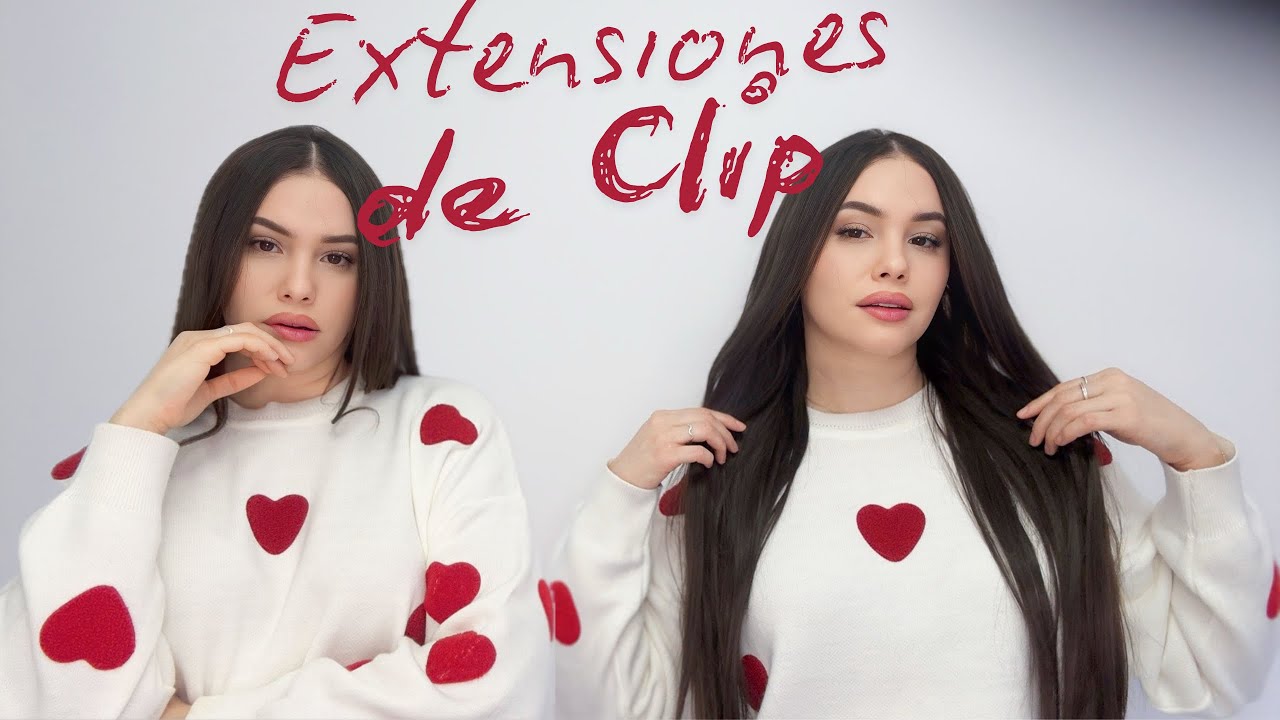 COMO APLICAR EXTENSIONES  DE CLIP EN CASA/ Extensiones de SHEIN. Tutorial fácil