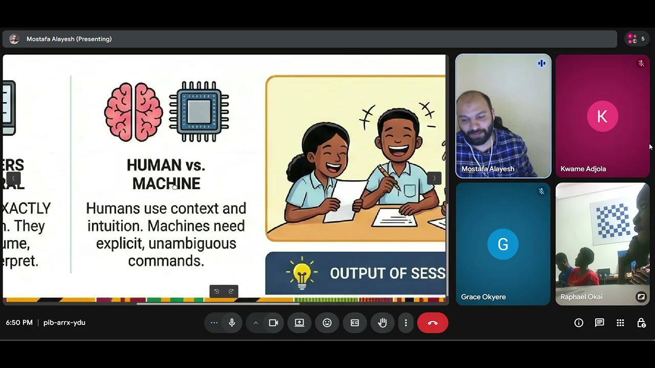 CodeCamp 7&8 Remote Session With Mostafa: Conditionals in Programming