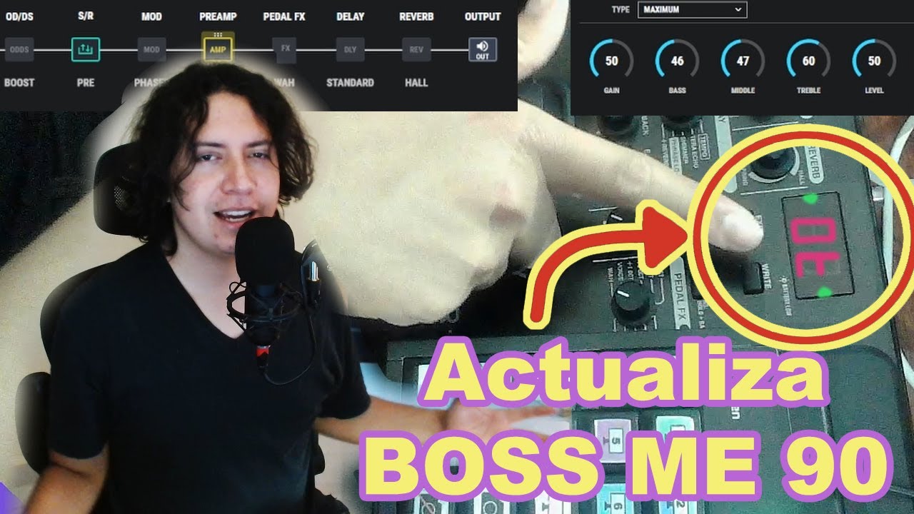 Actualiza tu Boss Me 90 (Drivers y Boss Tone Studio) [Español]