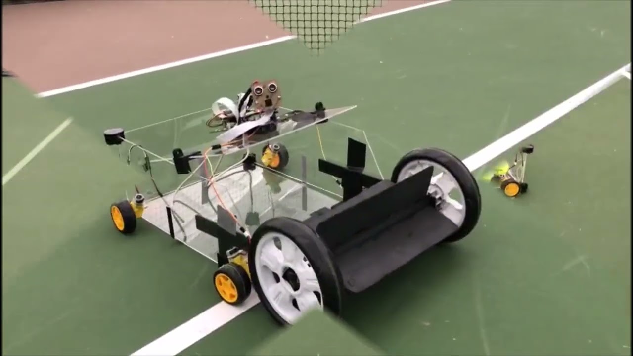 Tennis Ball Collector Robot by Arpita