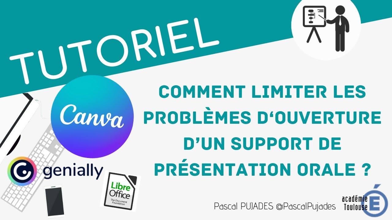 Comment limiter les problèmes d'ouverture du support de présentation lors d'un oral ?