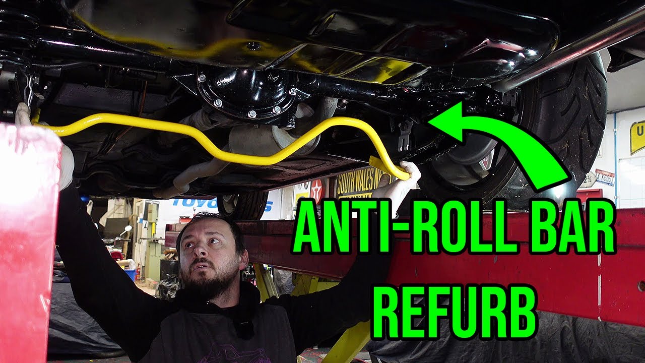 Volvo 240 Front & Rear Anti-Roll Bar / Sway Bay Refurbishment feat 