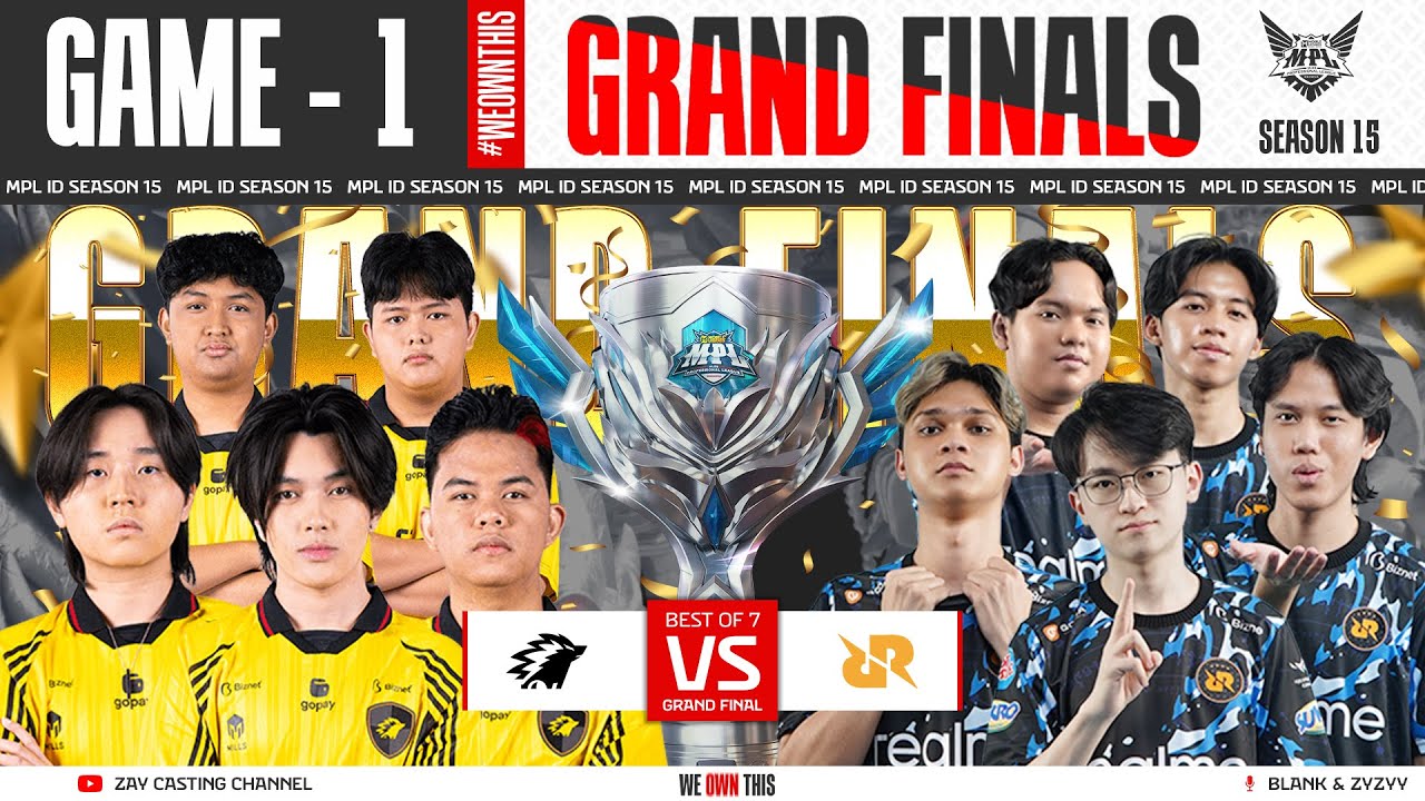 [Game - 1] ONIC vs RRQ HOSHI | MPL ID S15