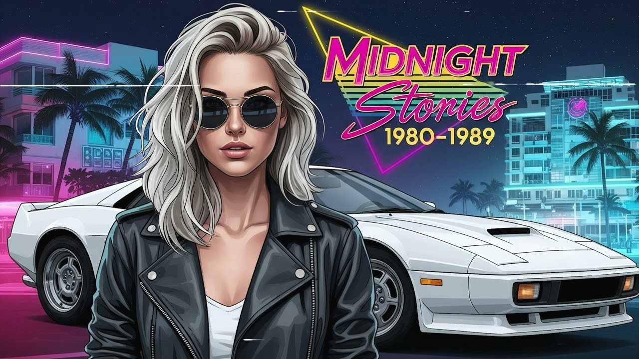 Midnight Stories 1980–1989 – A Synthwave Decade Written in Neon & Shadow