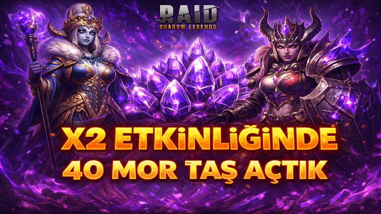 40 MOR TAŞ AÇTIM! | RAID SHADOW LEGENDS